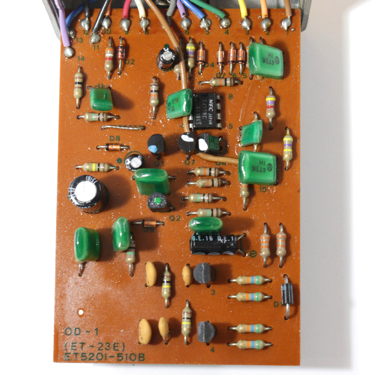 [SN 124700] USED BOSS / OD-1 OverDrive / NEC C4558C [08]
