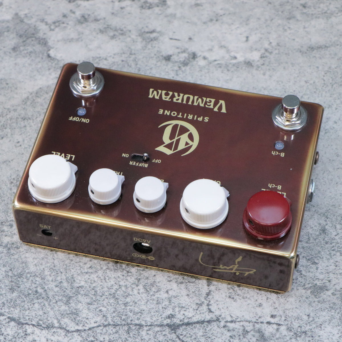 [SN ST00536] USED Vemuram / SPIRITONE Char Signature Overdrive [10]