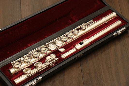[SN 306801] USED YAMAHA / YAMAHA YFL-411II Silver flute [10]
