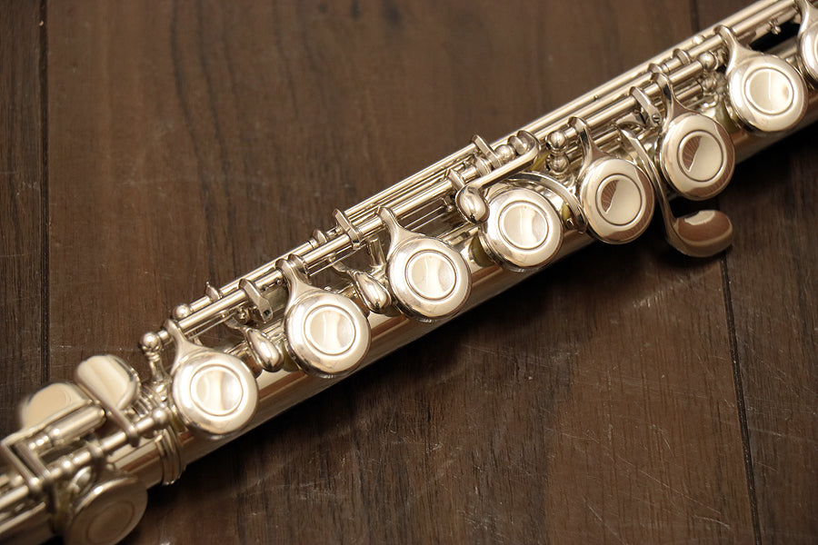 [SN 306801] USED YAMAHA / YAMAHA YFL-411II Silver flute [10]