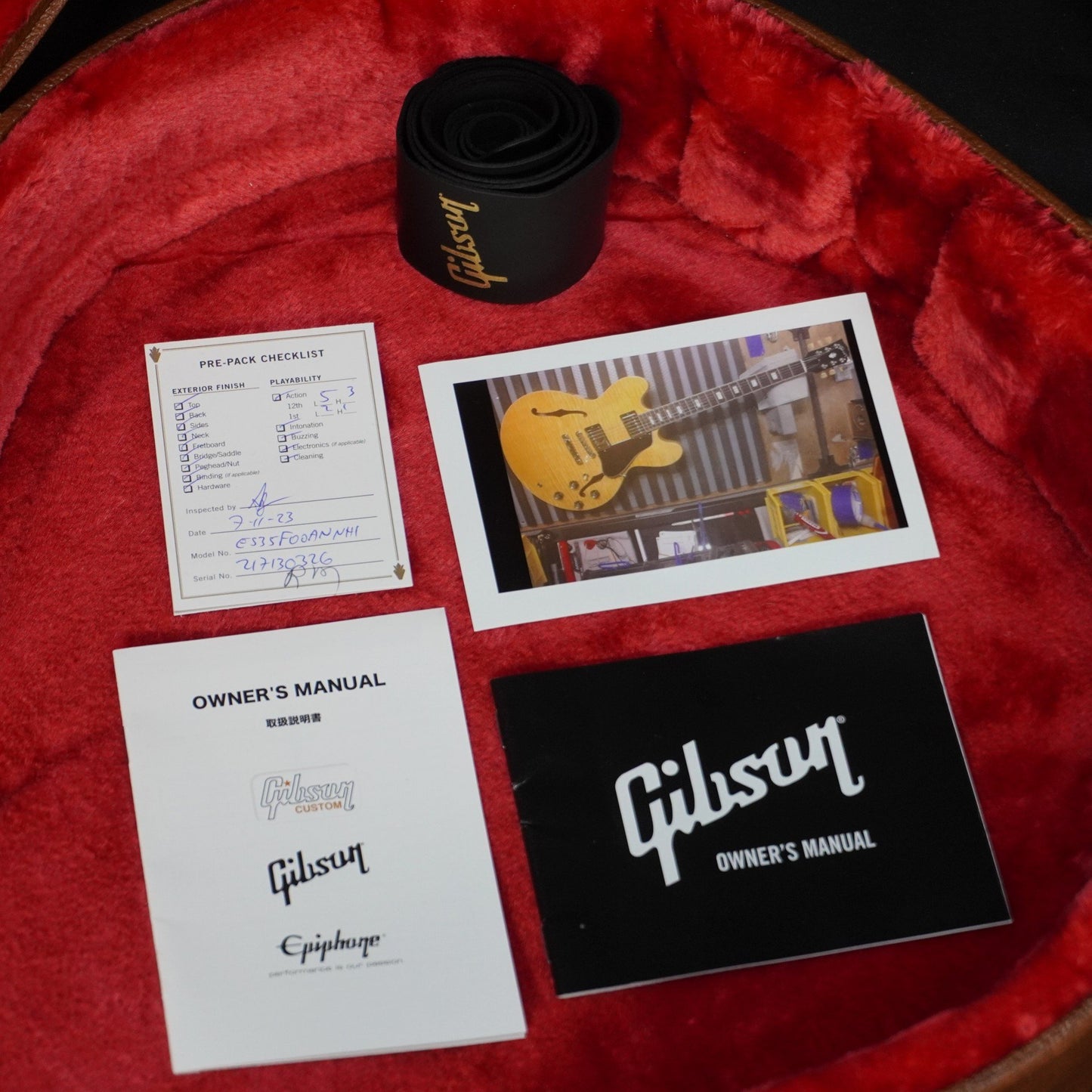 [SN 217130326] USED Gibson USA / 2023 ES-335 Figured Antique Natural [04]
