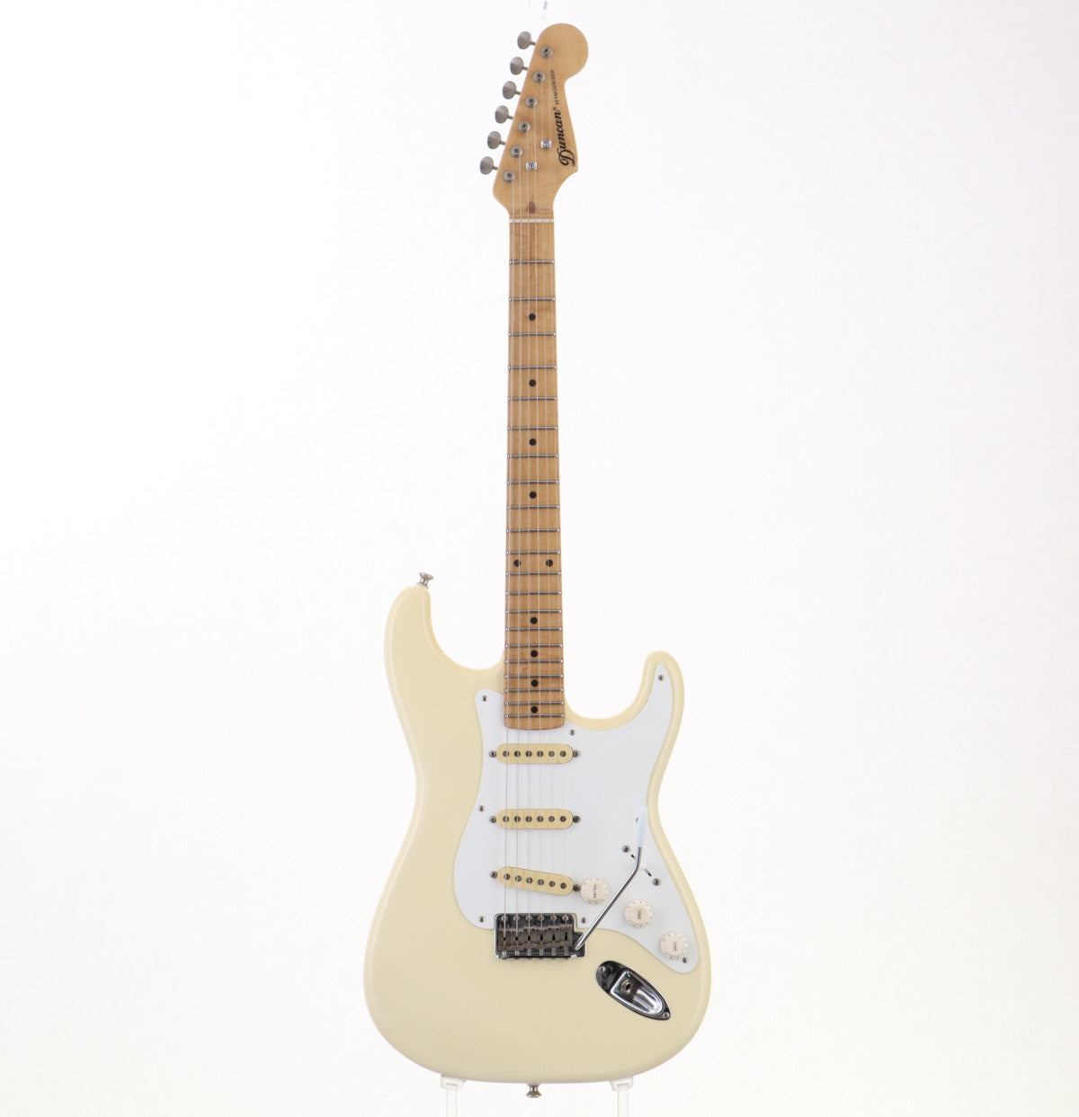 [SN 01184] USED SEYMOUR DUNCAN / DUNCAN Stratocaster Type Philip Kubick Neck&amp;Body Vintage White [03]