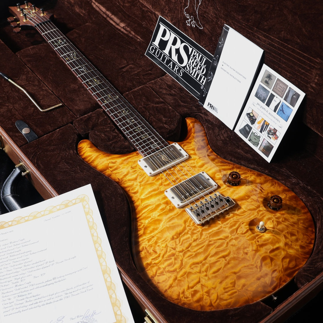 [SN 12 193990] USED Paul Reed Smith (PRS) / 2012 Private Stock #3979 Modern Eagle 24 Frets Vintage Amber Smoked Burst [03]