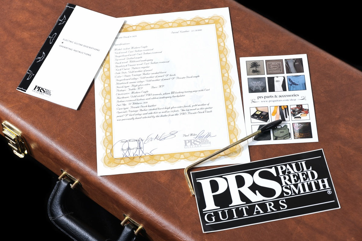 [SN 12 193990] USED Paul Reed Smith (PRS) / 2012 Private Stock #3979 Modern Eagle 24 Frets Vintage Amber Smoked Burst [03]