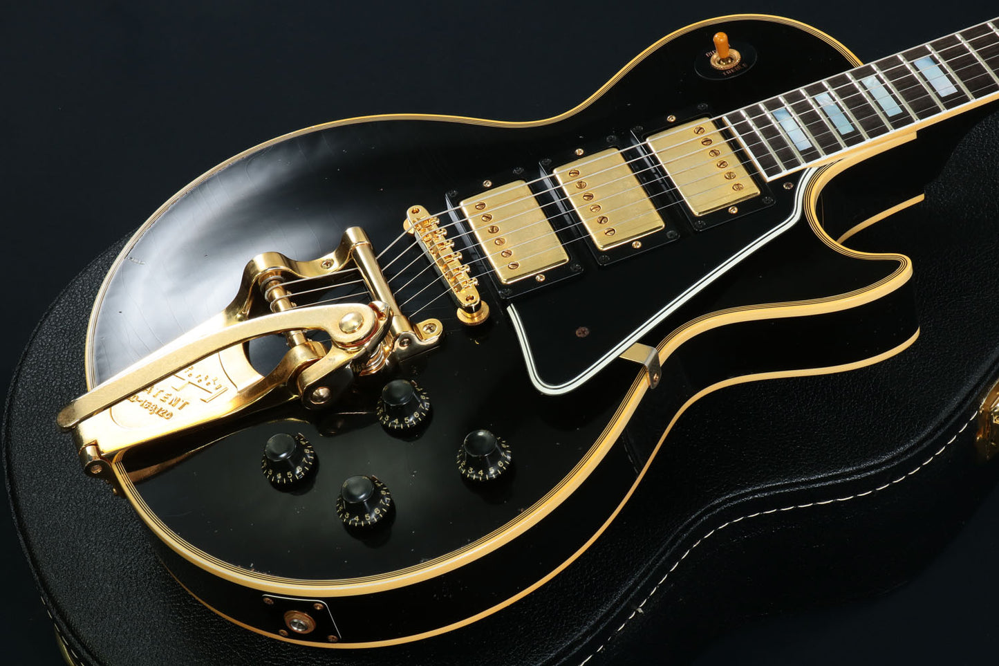 [SN 7 5354] USED Gibson Custom Shop / Murphy Lab 1957 Les Paul Custom 3PU w/Bigsby Light Aged [4.53kg/2025] Gibson [08]