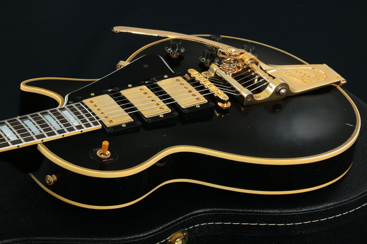 [SN 7 5354] USED Gibson Custom Shop / Murphy Lab 1957 Les Paul Custom 3PU w/Bigsby Light Aged [4.53kg/2025] Gibson [08]