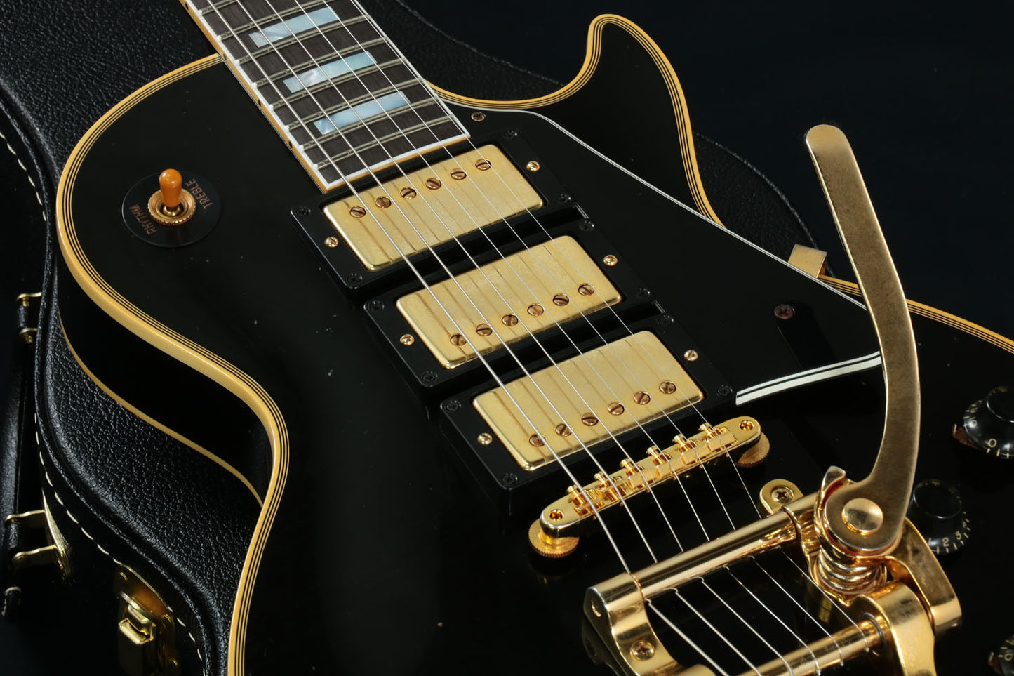 [SN 7 5354] USED Gibson Custom Shop / Murphy Lab 1957 Les Paul Custom 3PU w/Bigsby Light Aged [4.53kg/2025] Gibson [08]