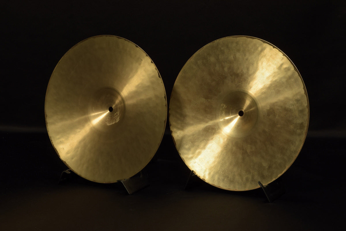 [SN AC 57712 043/AC 58232 202] USED Zildjian Zildjian / K.Zildjian 14 Light Hihat Top &amp; Bottom [20]