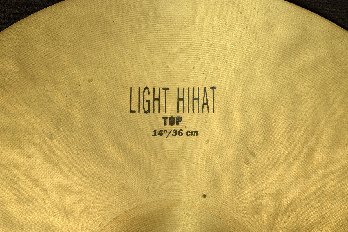[SN AC 57712 043/AC 58232 202] USED Zildjian Zildjian / K.Zildjian 14 Light Hihat Top &amp; Bottom [20]