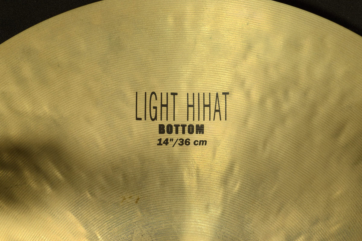 [SN AC 57712 043/AC 58232 202] USED Zildjian Zildjian / K.Zildjian 14 Light Hihat Top &amp; Bottom [20]