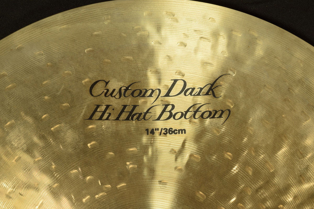 [SN BJ 100932 038/AI93964 140] USED Zildjian Zildjian / K.Custom 14 Dark Hihat Top&amp;Bottom [20]