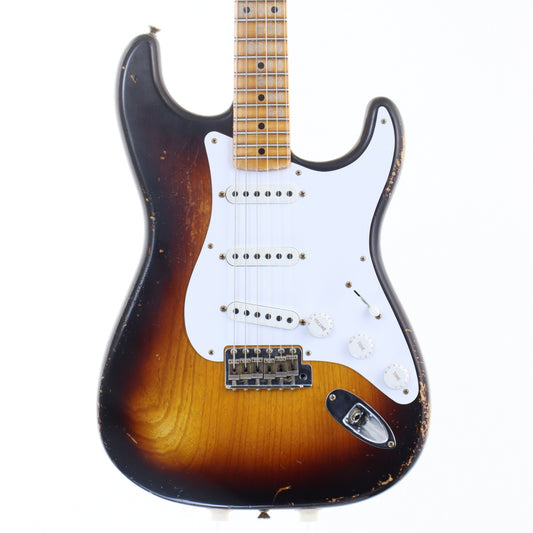 [SN 4140] USED Fender Custom Shop / Limited Edition 70th Anniversary 1954 Stratocaster Heavy Relic Wide Fade 2-Color Sunburst [12]