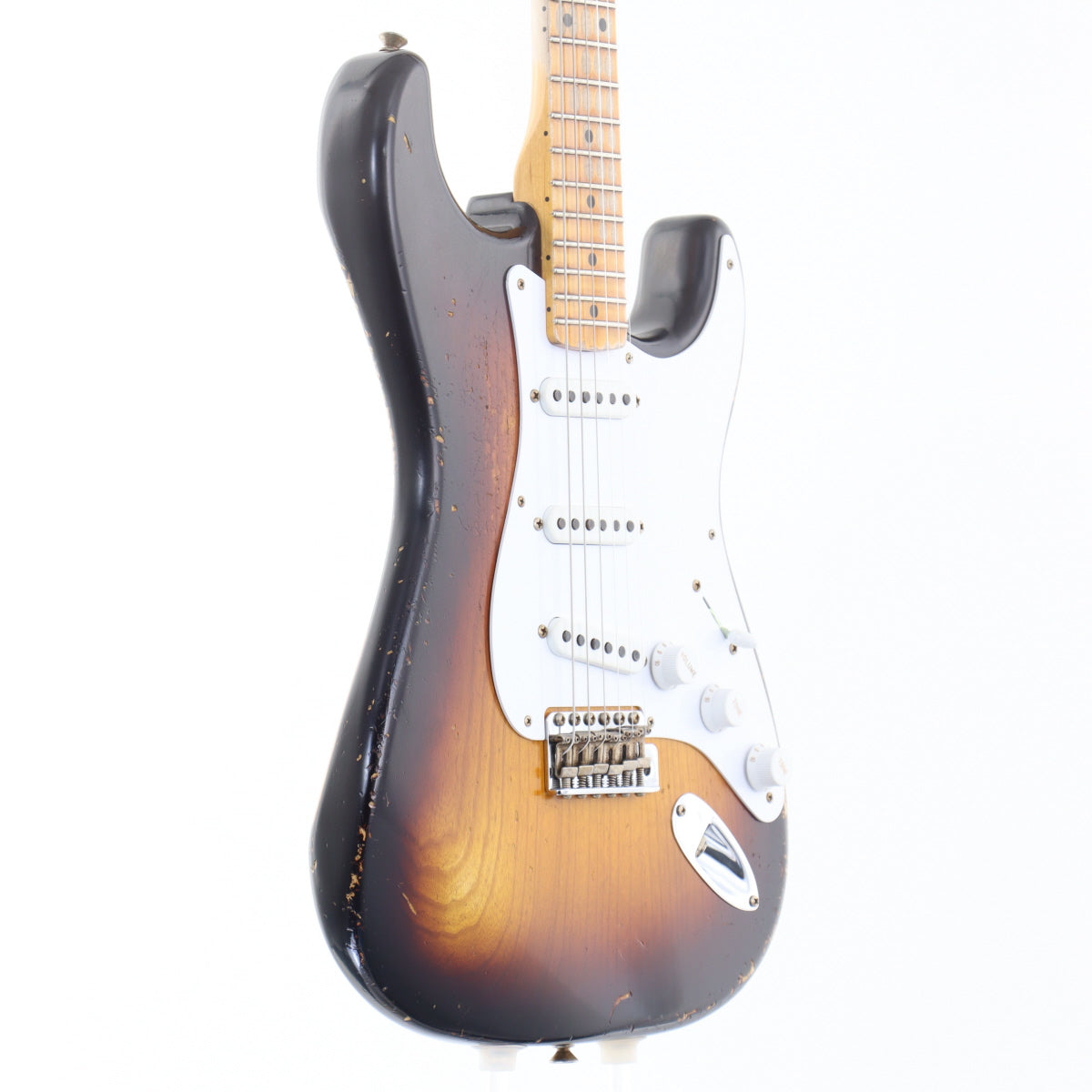 [SN 4140] USED Fender Custom Shop / Limited Edition 70th Anniversary 1954 Stratocaster Heavy Relic Wide Fade 2-Color Sunburst [12]