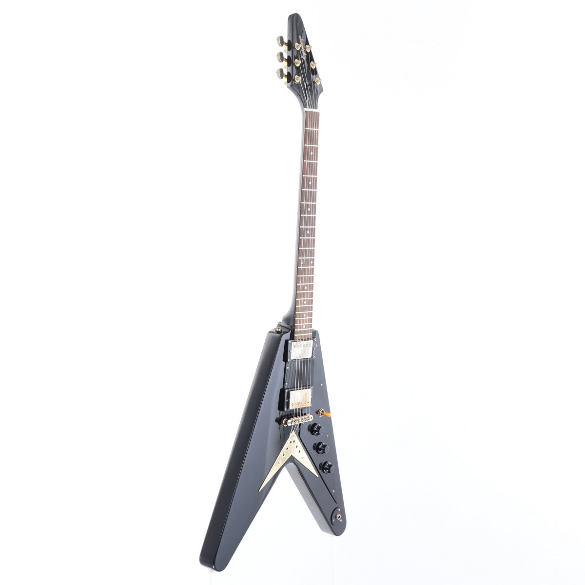 [SN 0910200599] USED Epiphone / 1958 Korina Flying V MOD Ebony [12]
