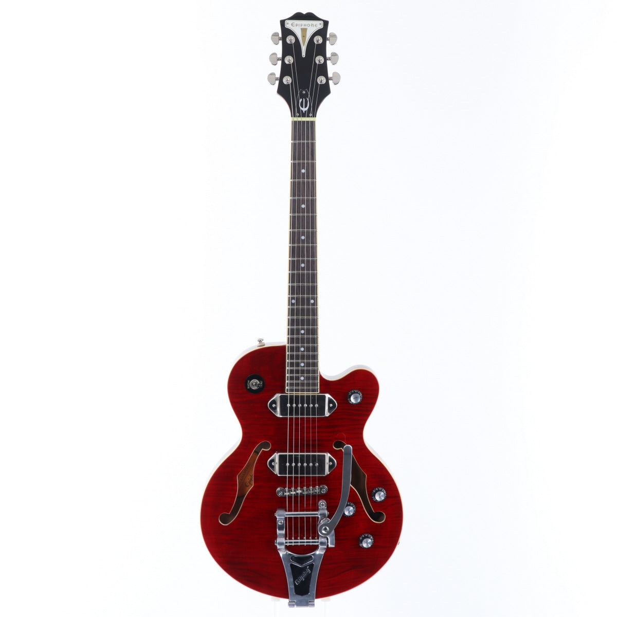 [SN 1605204054] USED Epiphone / Wildkat Wine Red [12]