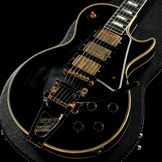 [SN 742598] USED Gibson Custom Shop / 1957 Les Paul Custom Reissue 3 Pickup w/Bigsby VOS Ebony [05]