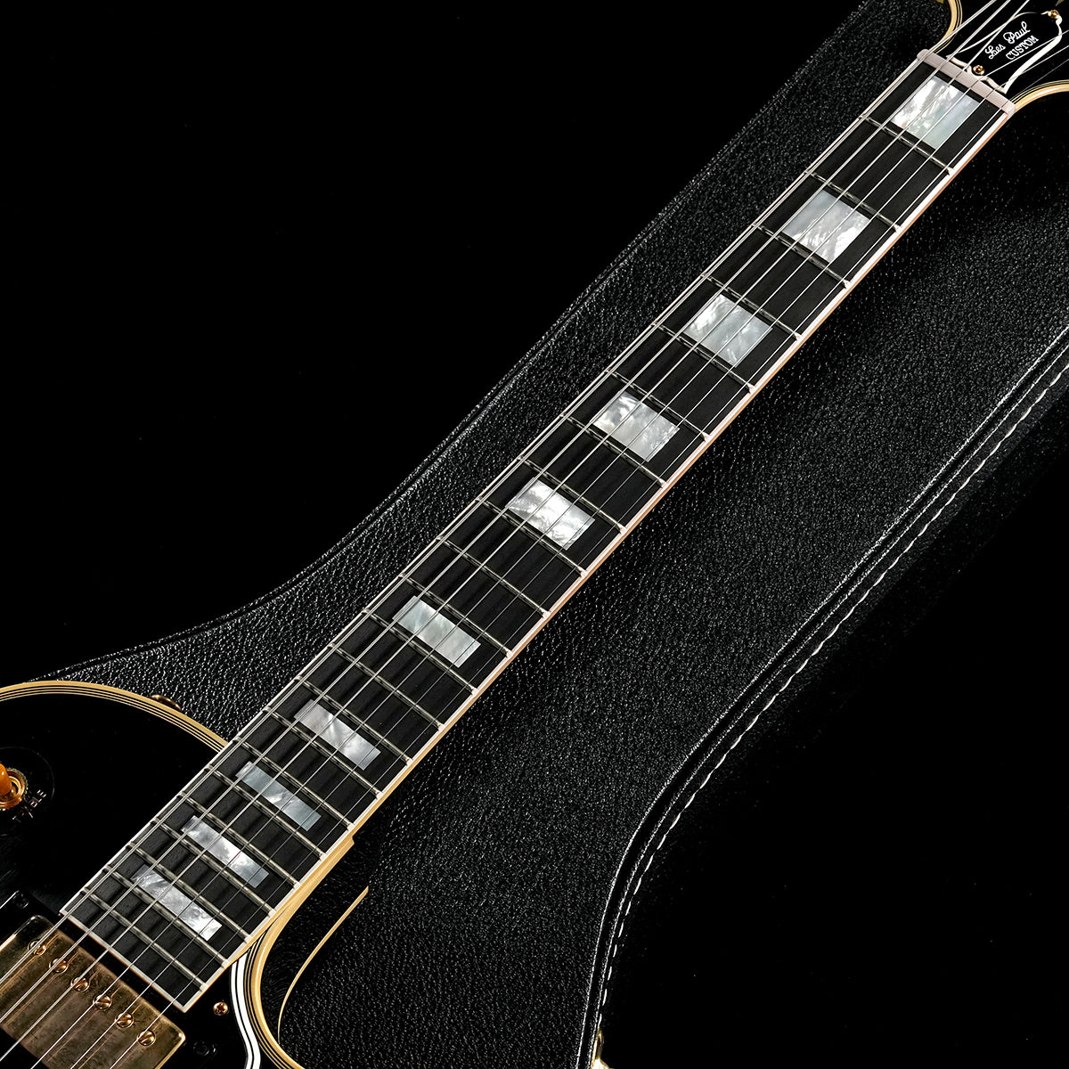 [SN 742598] USED Gibson Custom Shop / 1957 Les Paul Custom Reissue 3 Pickup w/Bigsby VOS Ebony [05]