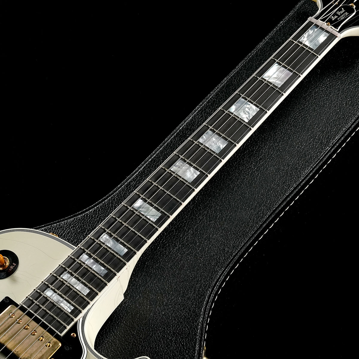[SN 741209] USED Gibson Custom Shop / Murphy Lab 1957 Les Paul Custom 3PU Bigsby Ultra Light Aged Polaris White [05]