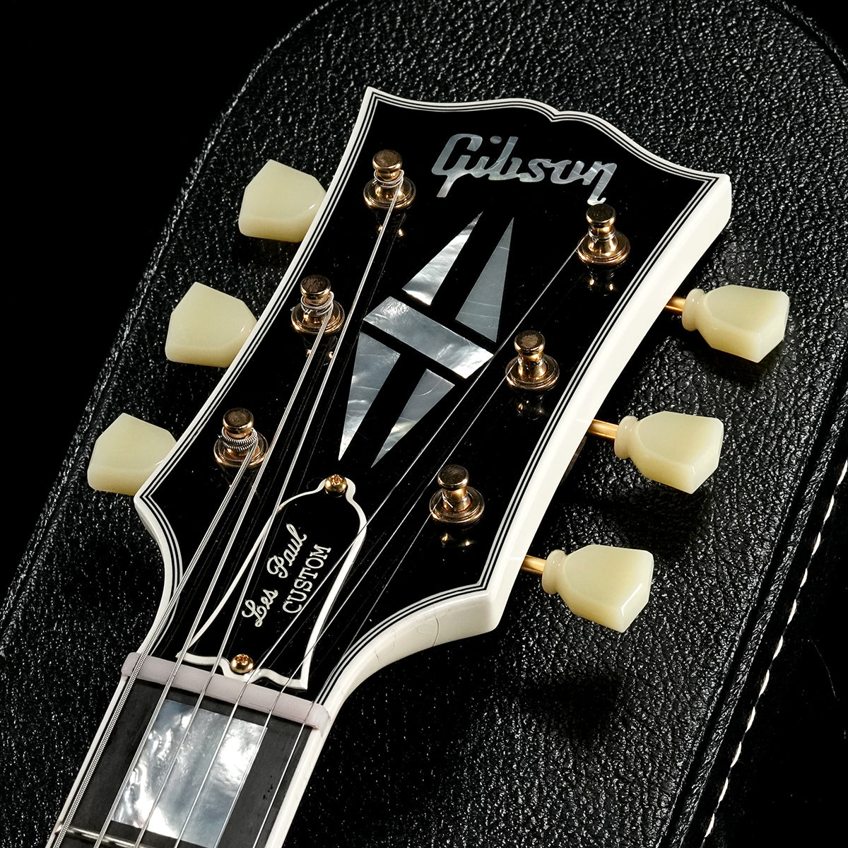 [SN 741209] USED Gibson Custom Shop / Murphy Lab 1957 Les Paul Custom 3PU Bigsby Ultra Light Aged Polaris White [05]