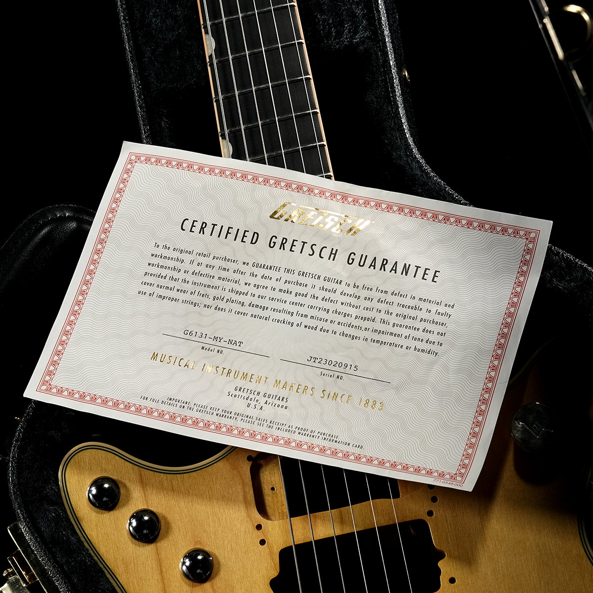 [SN JT23020915] USED GRETSCH / G6131-MY Malcolm Young Signature Jet [05]