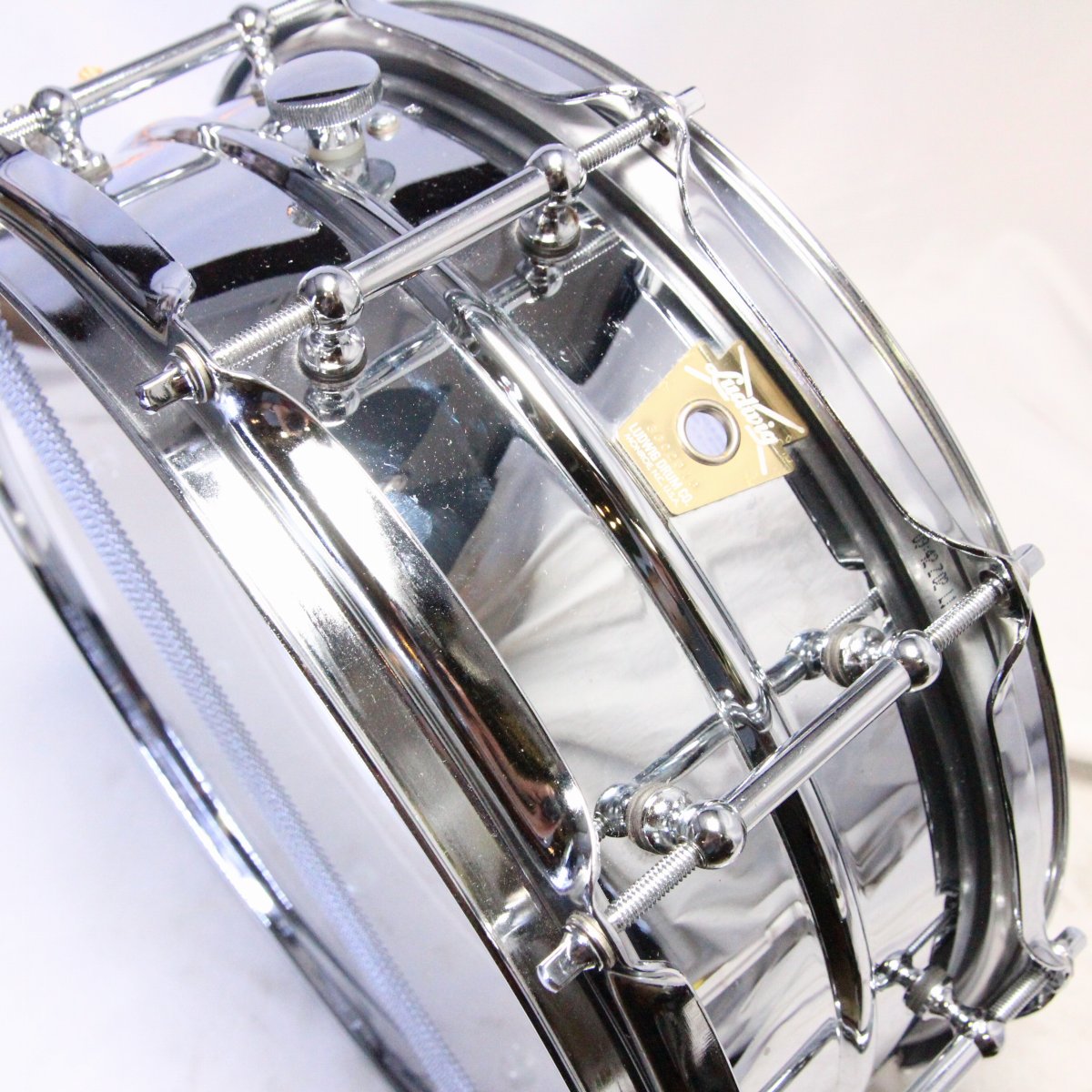 USED Ludwig / LB400BT Brass Edition 14x5 Snare Drum RADDIC [08]