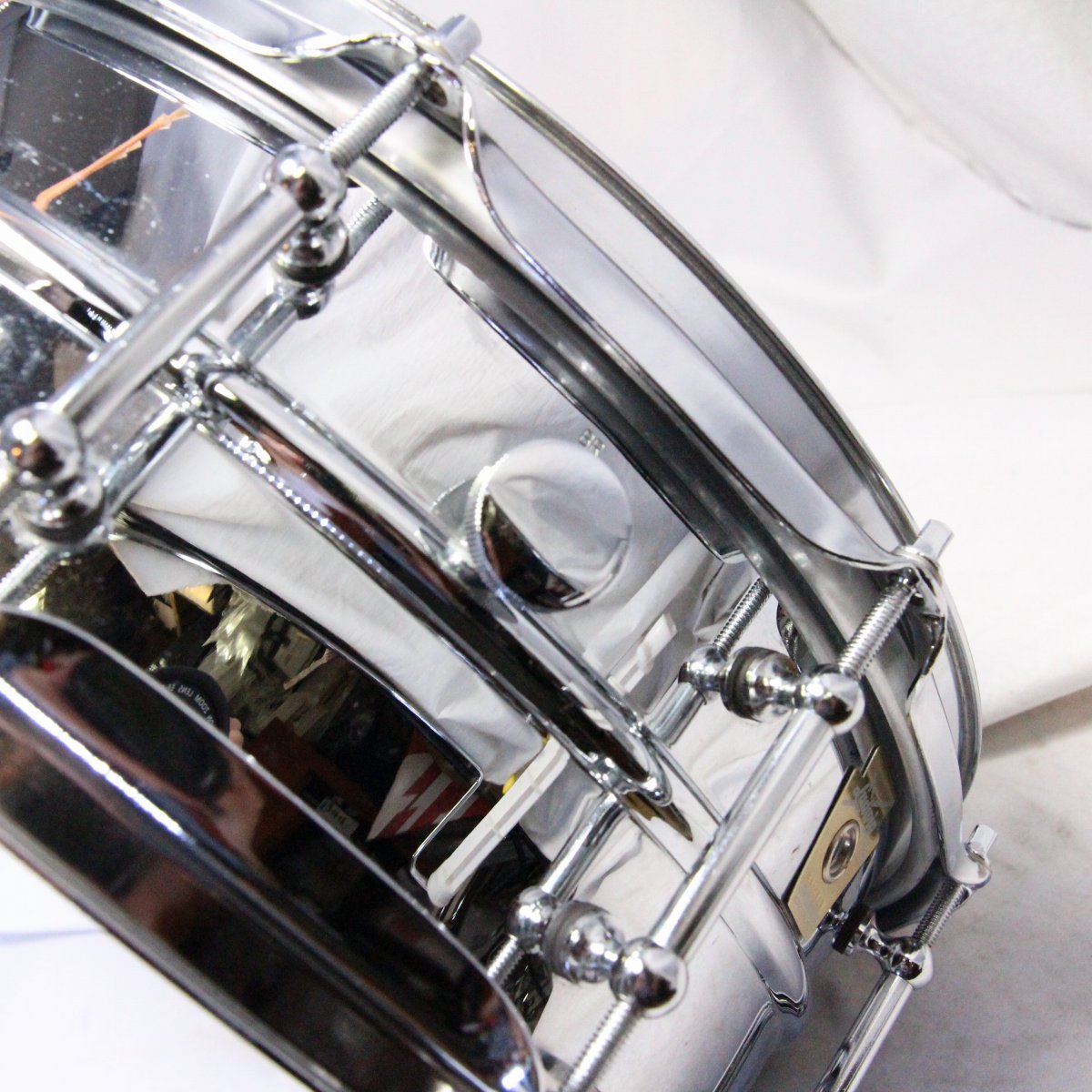 USED Ludwig / LB400BT Brass Edition 14x5 Snare Drum RADDIC [08]