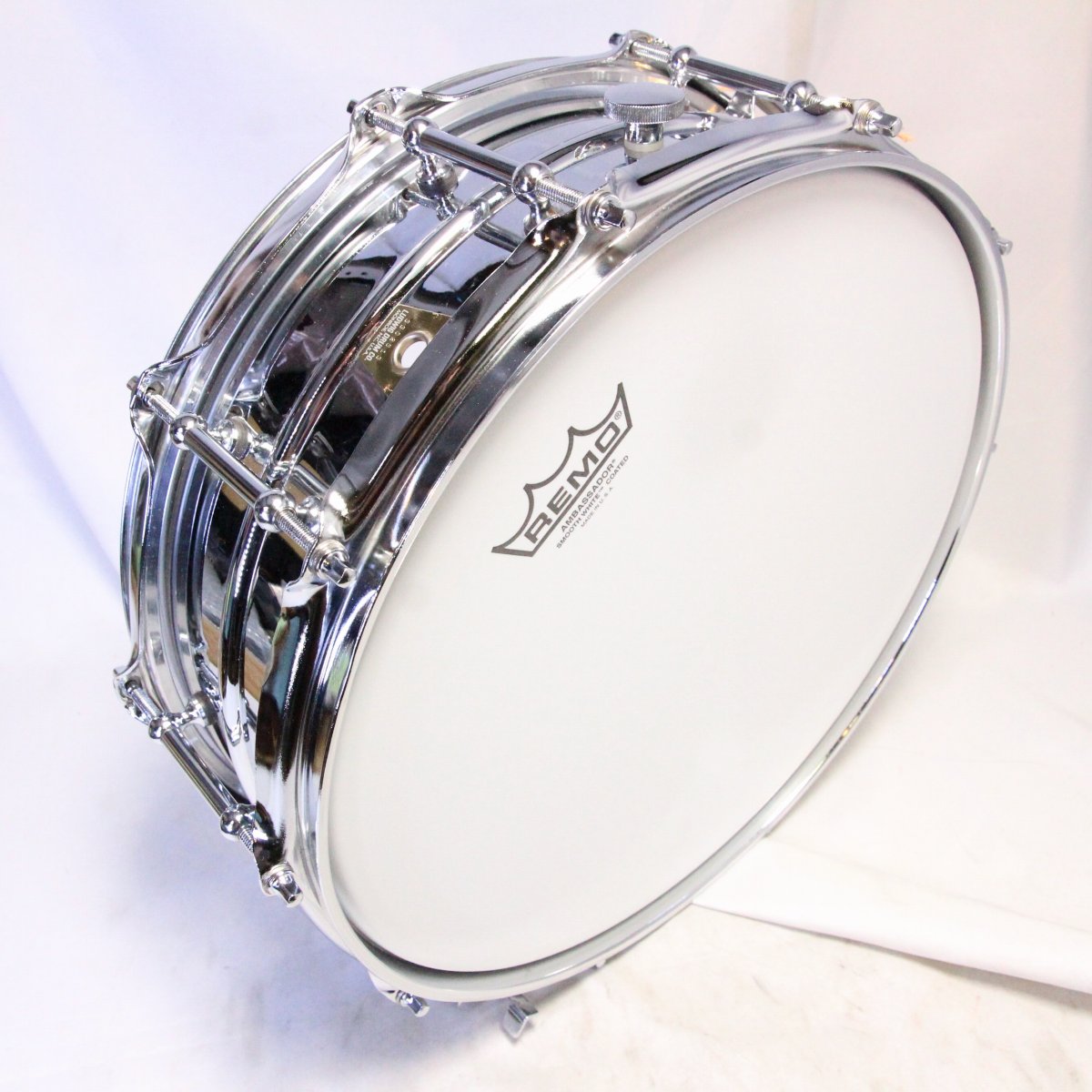 USED Ludwig / LB400BT Brass Edition 14x5 Snare Drum RADDIC [08]