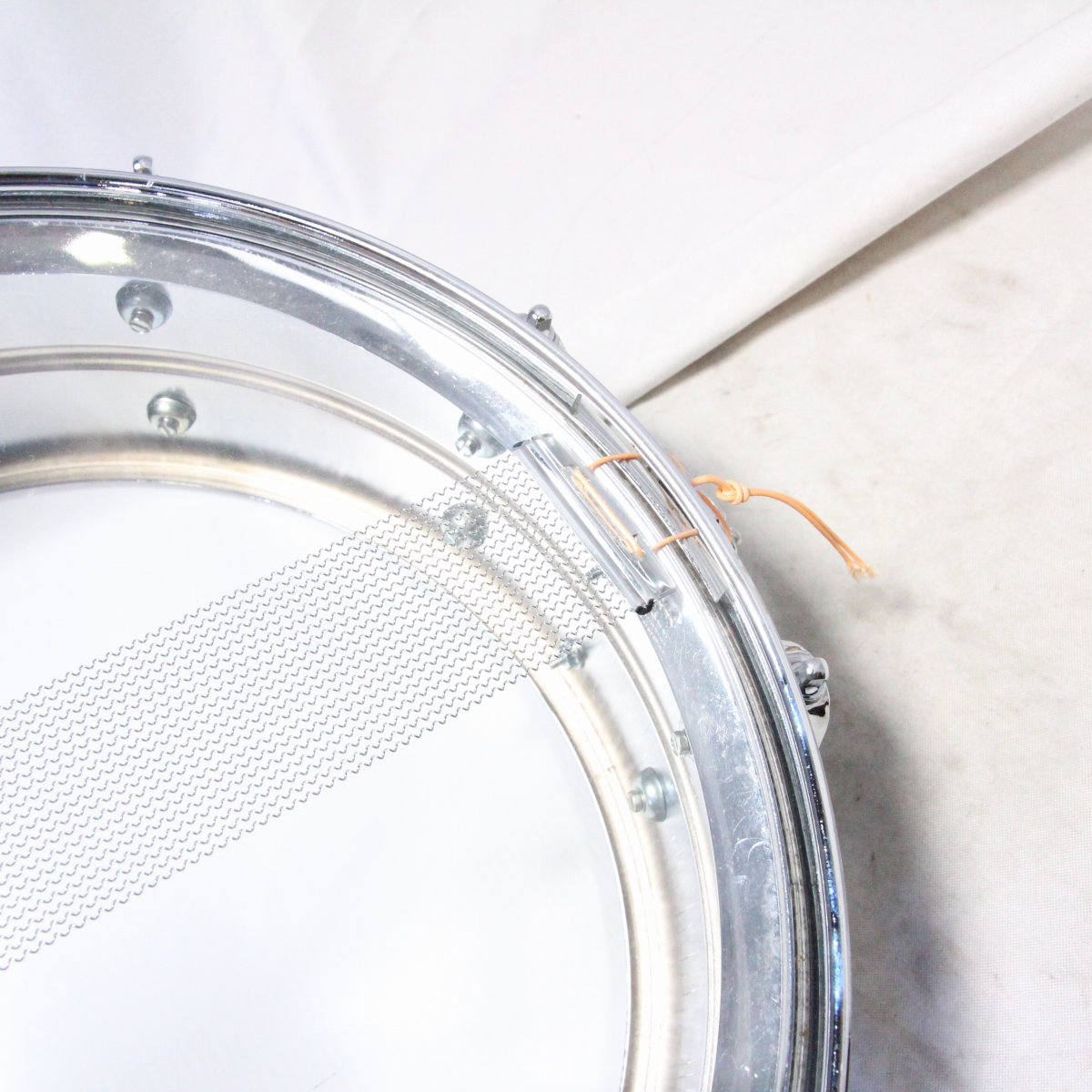 USED Ludwig / LB400BT Brass Edition 14x5 Snare Drum RADDIC [08]