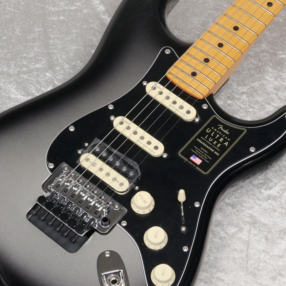 [SN US24014020] USED FENDER / American Ultra Luxe Stratocaster FR HSS Silverburst [06]