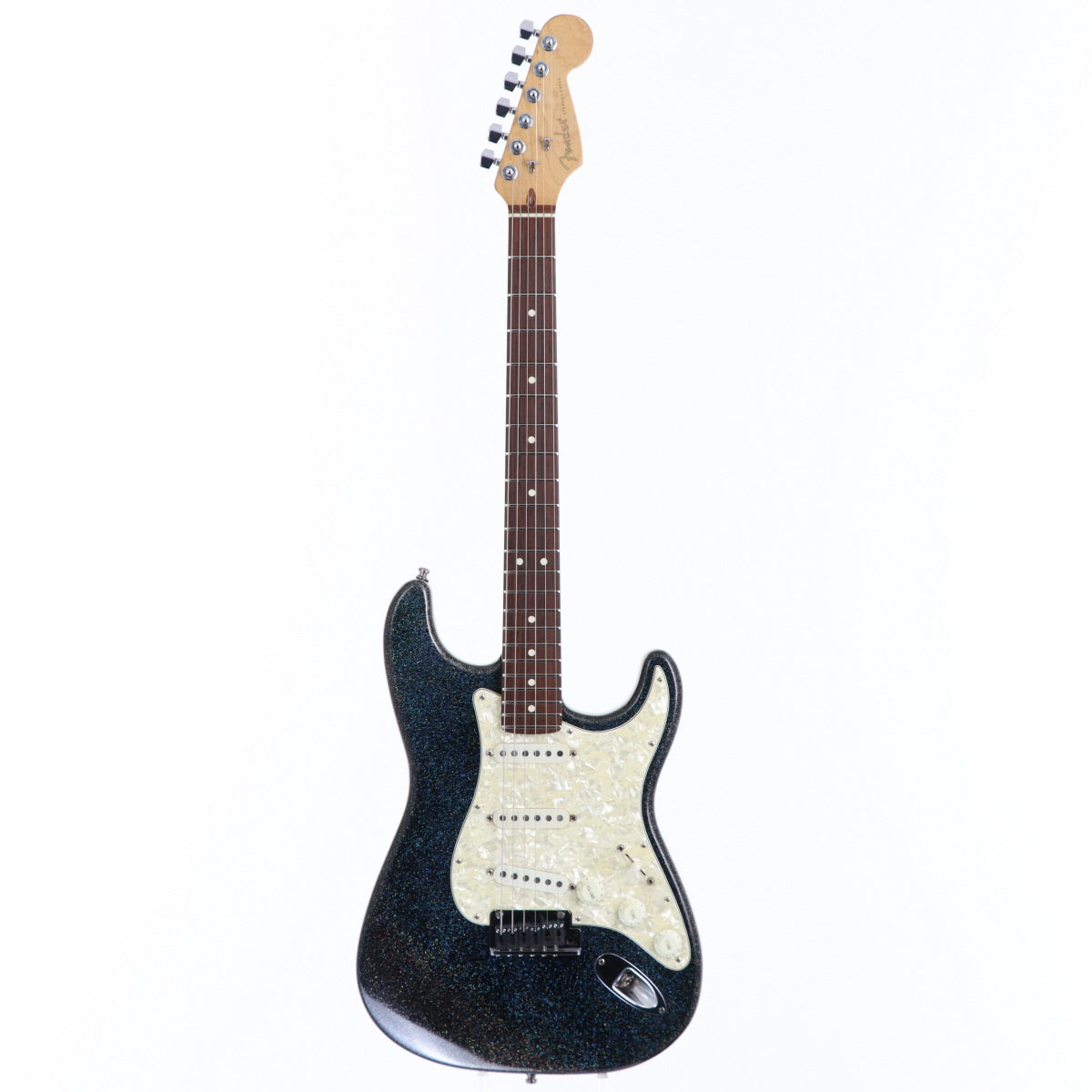 [SN CN30508] USED Fender Custom Shop / American Classic Stratocaster 1993 Black Holoflake [12]