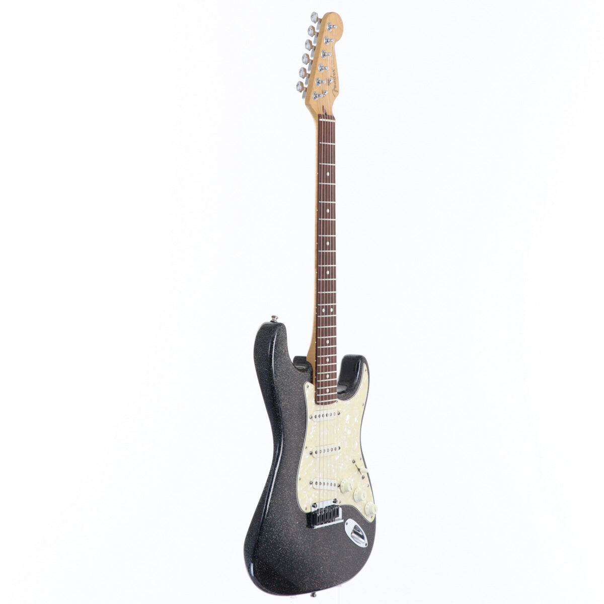 [SN CN30508] USED Fender Custom Shop / American Classic Stratocaster 1993 Black Holoflake [12]