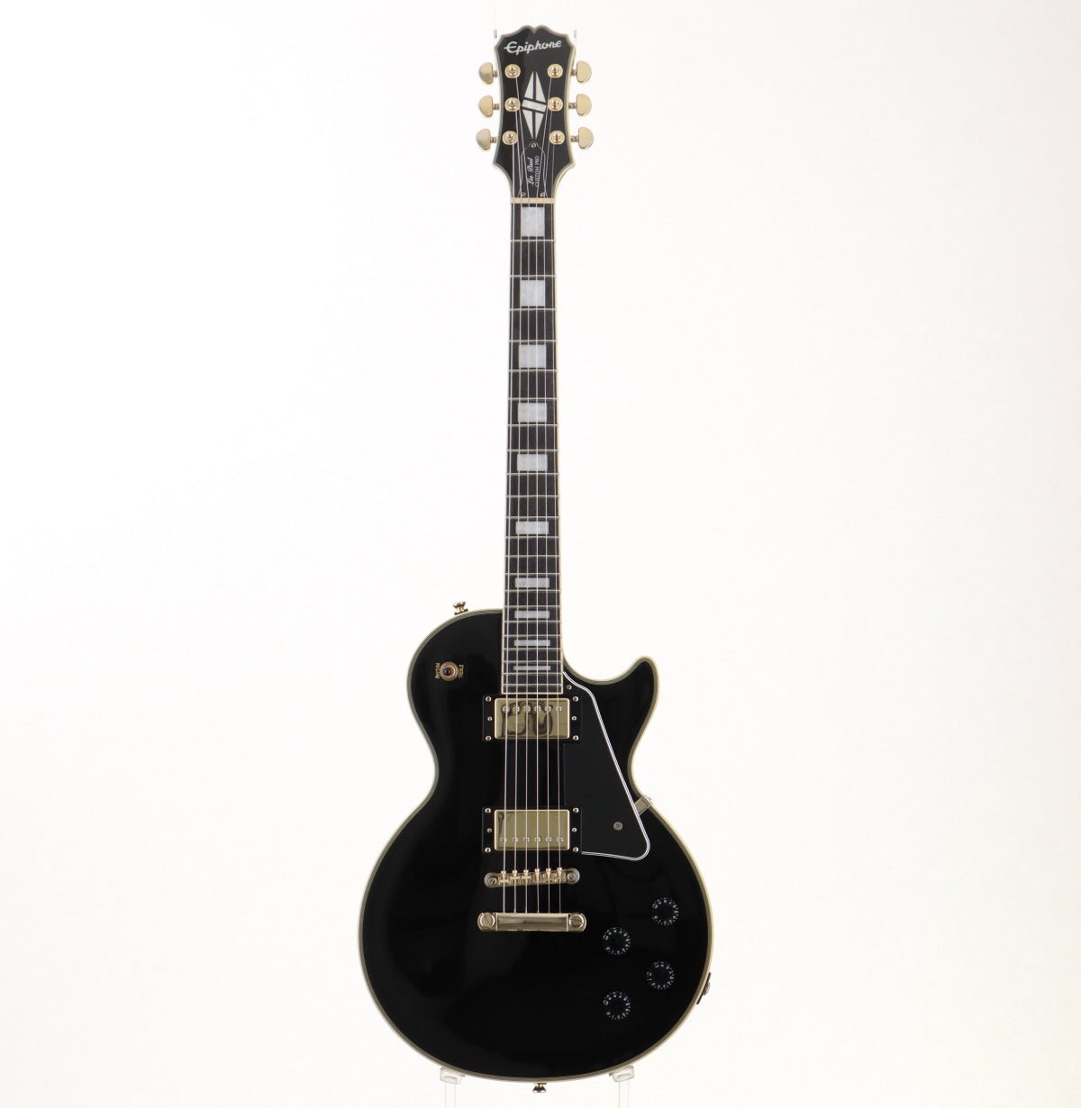 動作良好 Epiphone Les Paul Custom Pro Ebony Epiphone Les Paul Custom Pro - Ebony | Sweetwater
