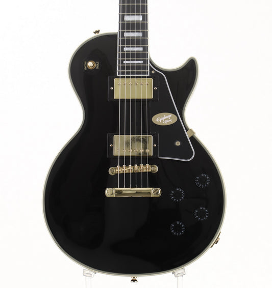 [SN 23121530020] USED Epiphone / Inspired by Gibson Les Paul Custom Ebony 2023 [09]
