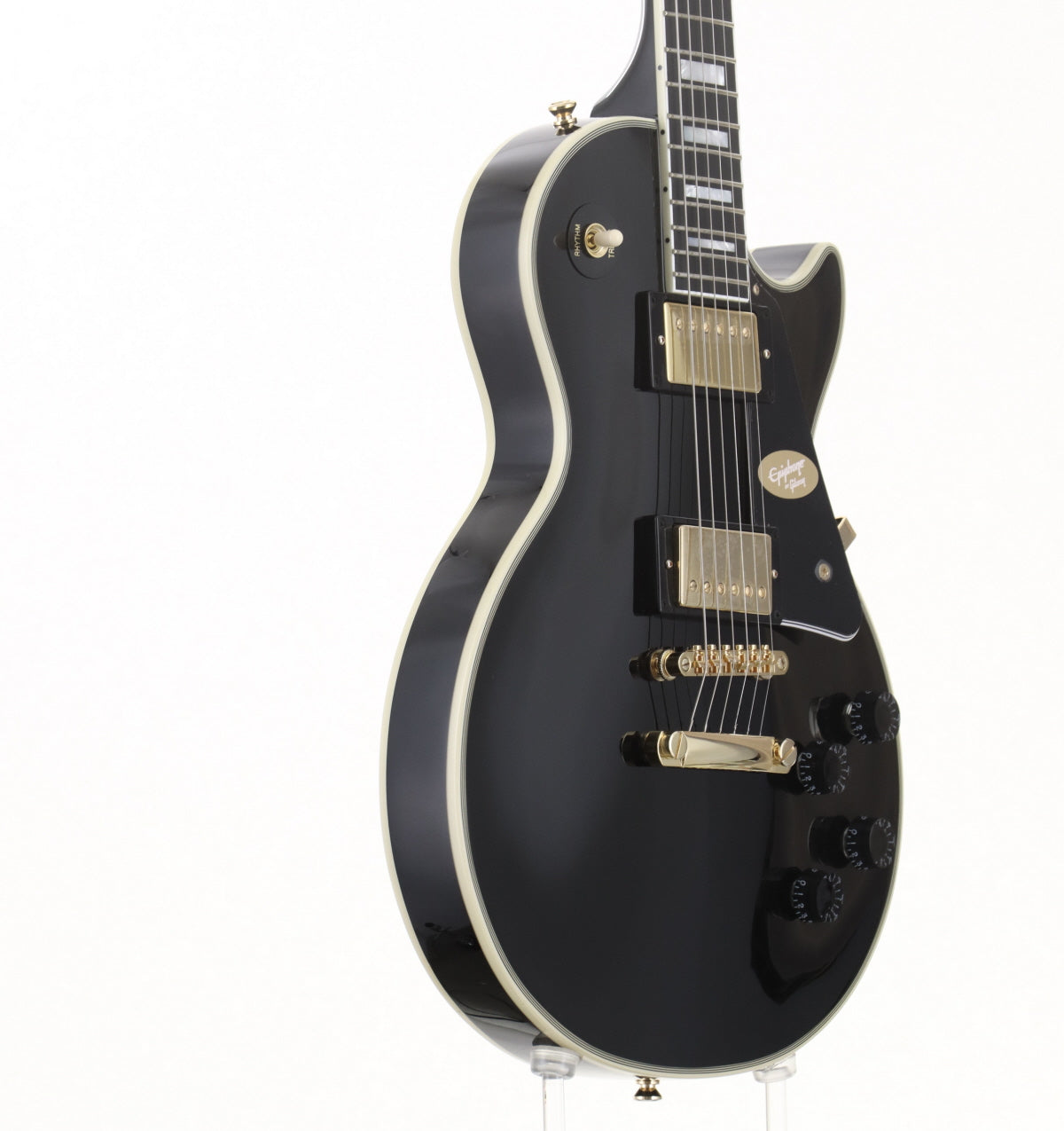 [SN 23121530020] USED Epiphone / Inspired by Gibson Les Paul Custom Ebony 2023 [09]