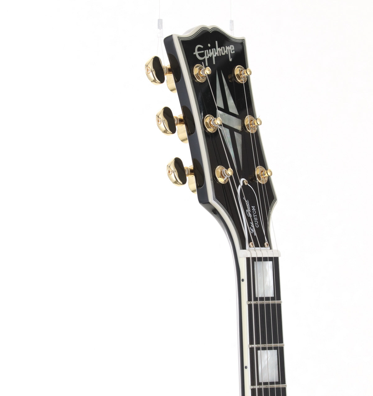 [SN 23121530020] USED Epiphone / Inspired by Gibson Les Paul Custom Ebony 2023 [09]