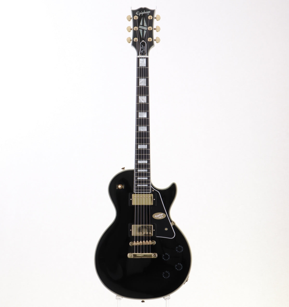 [SN 23121530020] USED Epiphone / Inspired by Gibson Les Paul Custom Ebony 2023 [09]