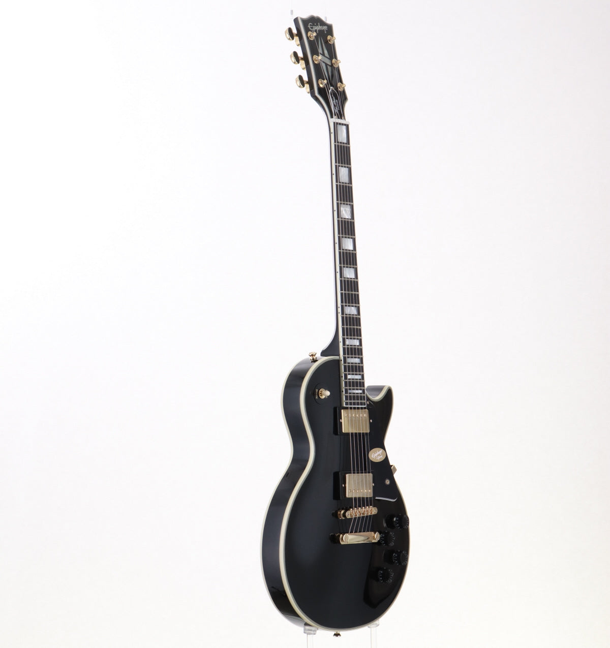 [SN 23121530020] USED Epiphone / Inspired by Gibson Les Paul Custom Ebony 2023 [09]