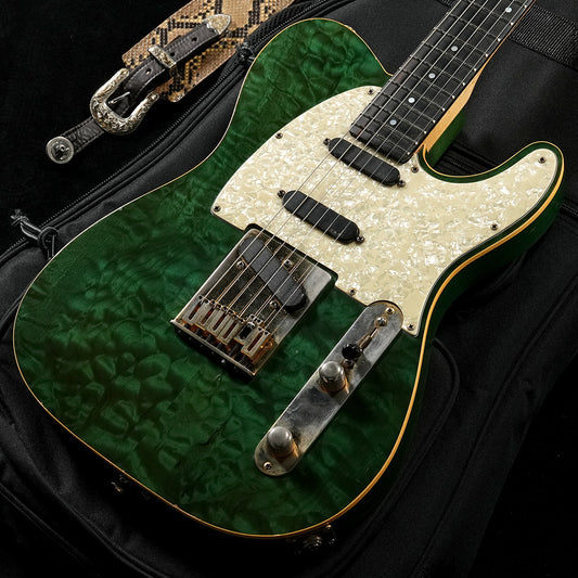 USED NO BRAND / TL GLASER BENDER / Green Quilt [05]
