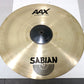 USED SABIAN / AAX-21 RDR-B RAW BELL DRY RIDE 21" Sabian Ride Cymbal [10]