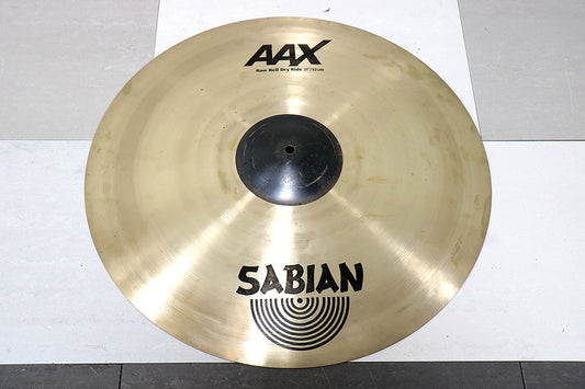 USED SABIAN / AAX-21 RDR-B RAW BELL DRY RIDE 21" Sabian Ride Cymbal [10]