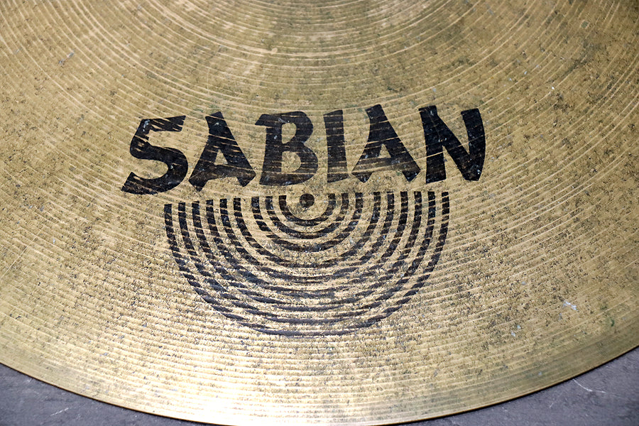 USED SABIAN / AA 20 FLAT BELL RIDE 20" Sabian Ride Cymbal [10]