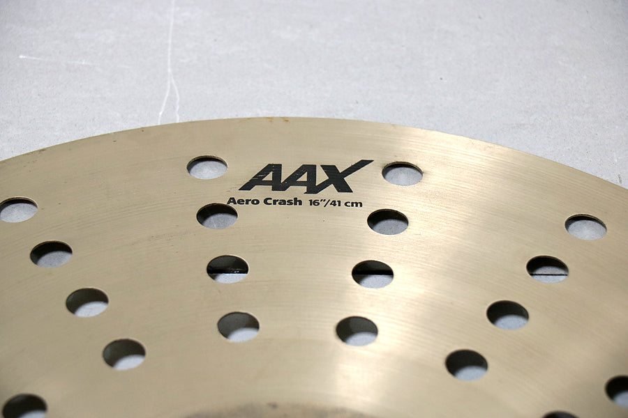 USED SABIAN / AAX 16 Aero Crash 16" Sabian Crash Cymbal [10]