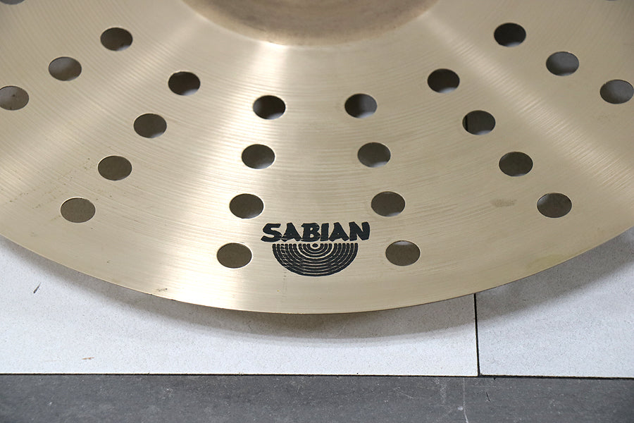 USED SABIAN / AAX 16 Aero Crash 16" Sabian Crash Cymbal [10]