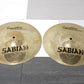 USED SABIAN / David Garibaldi Signature Jam Master Hats 13" Sabian Hi-Hat Cymbals [10]