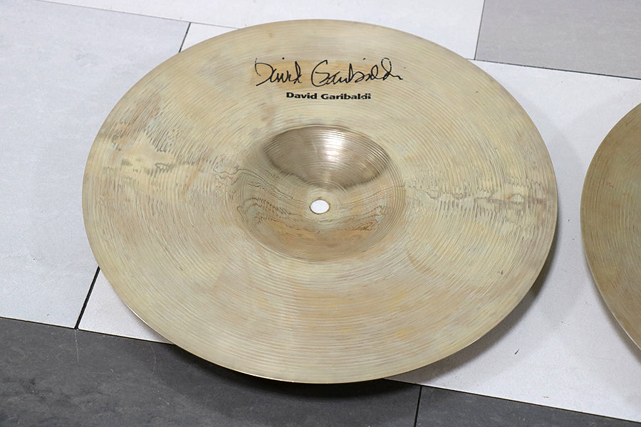 USED SABIAN / David Garibaldi Signature Jam Master Hats 13" Sabian Hi-Hat Cymbals [10]