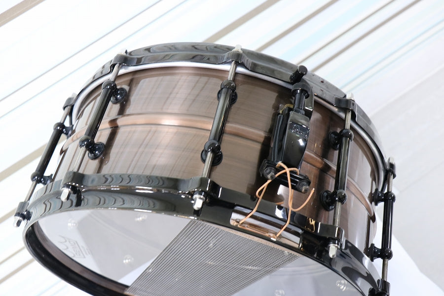USED PEARL / CO1460S Code 6 Limited Model Copper 14 x 6 Pearl Copper Snare Drum [10]