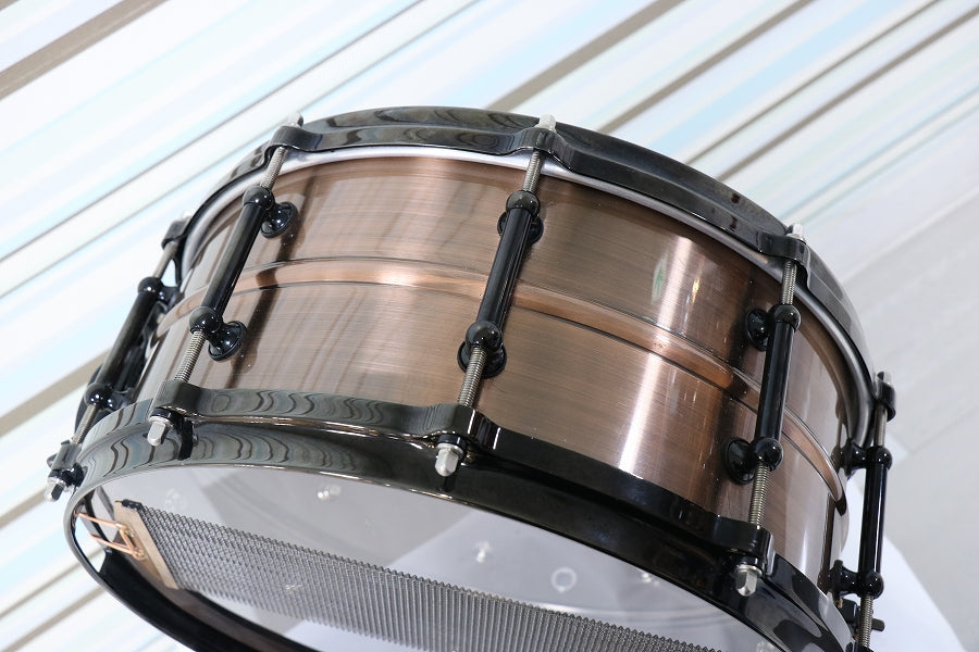 USED PEARL / CO1460S Code 6 Limited Model Copper 14 x 6 Pearl Copper Snare Drum [10]