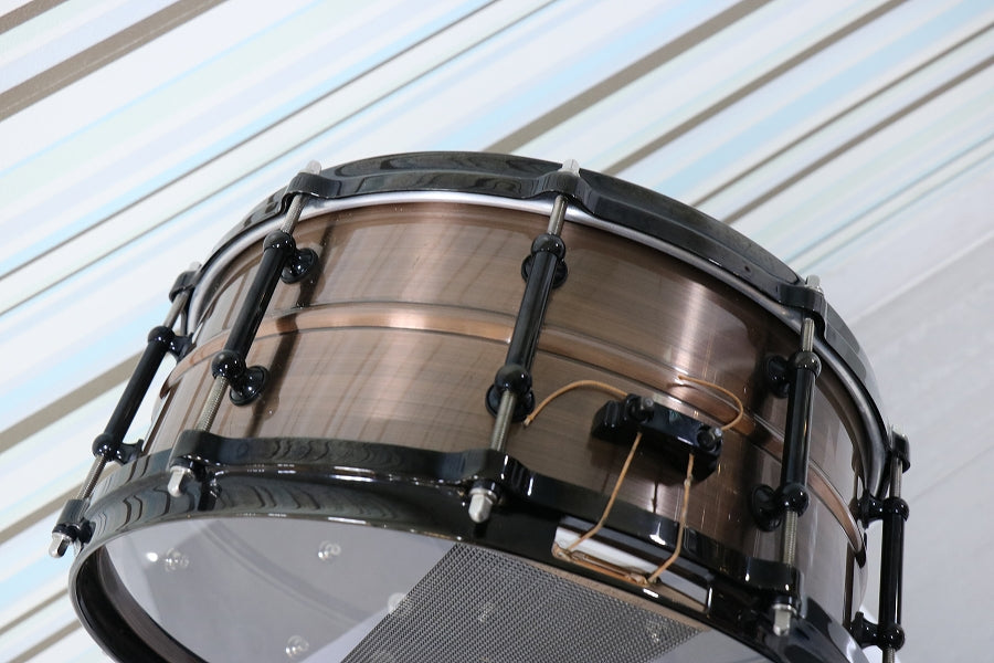 USED PEARL / CO1460S Code 6 Limited Model Copper 14 x 6 Pearl Copper Snare Drum [10]