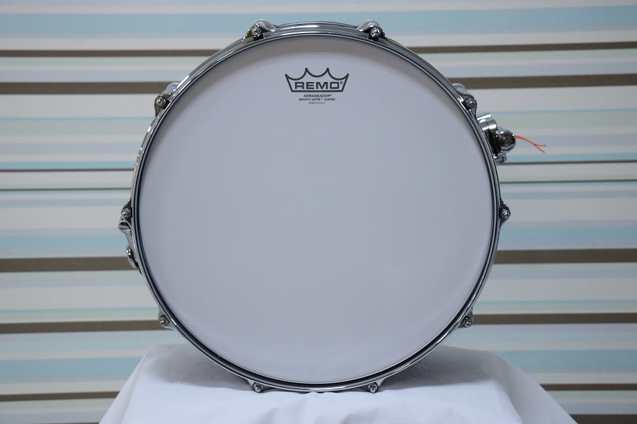 USED PEARL / FBD1465/C Free Floating 30th Anniversary 14×6.5 Pearl Brass Snare [10]