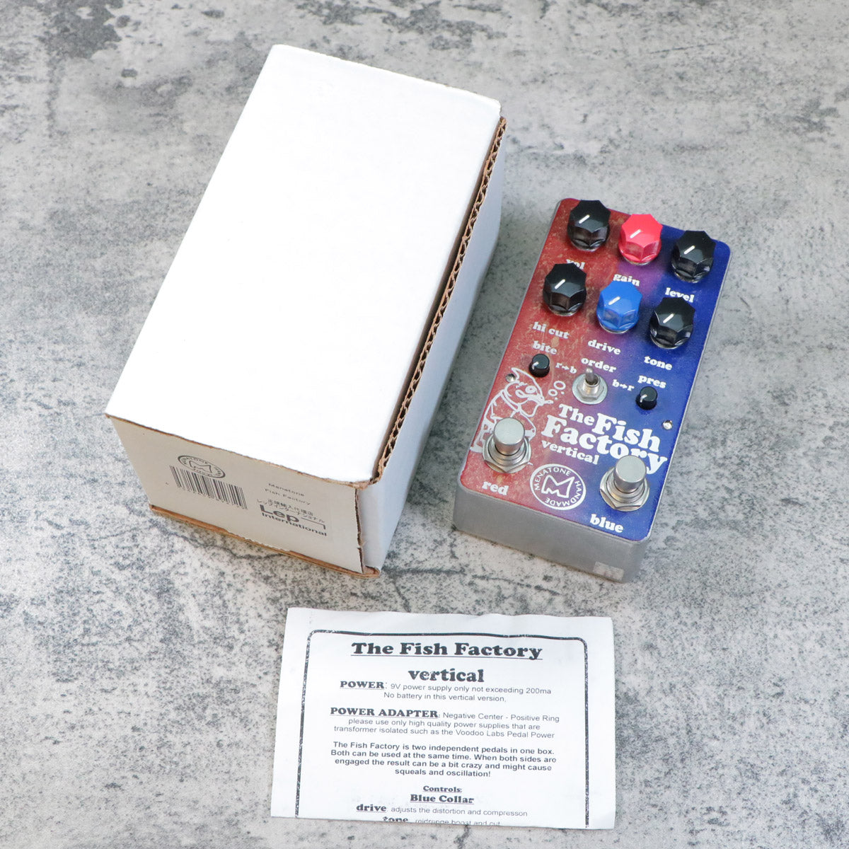 [SN 299] USED Menatone / The Fish Factory Overdrive [10]